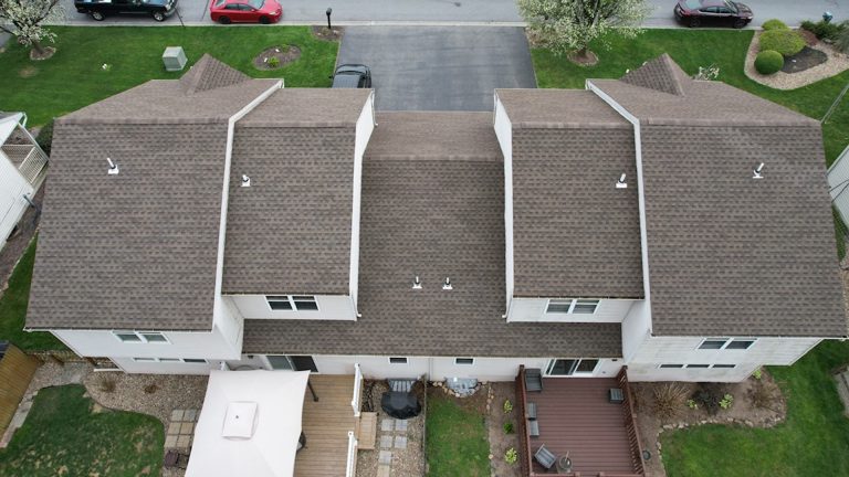 Stylish home with GAF Timberline HDZ Weathered Wood Architectural Shingles for enhanced curb appeal and protection"